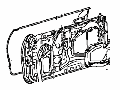 Toyota 67002-2B060 Panel Sub-Assy, Front Door, LH