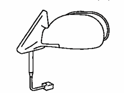 Toyota Celica Car Mirror - 87961-2B780