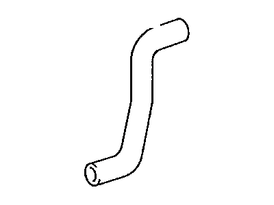 Toyota 16572-16200 Hose, Radiator, Outlet