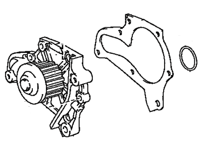 1990 Toyota Celica Water Pump - 16110-79045