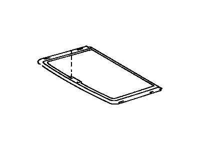 Toyota 63306-20050-B1 Trim Sub-Assy, Sunshade