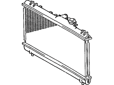 Toyota 16400-16540 Radiator Assembly