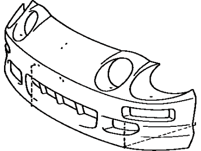 Toyota 52119-2B903 Cover, Front Bumper