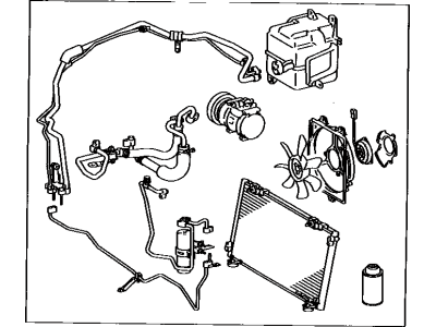 Toyota 88300-2T680 Cooler & Accessory Assy