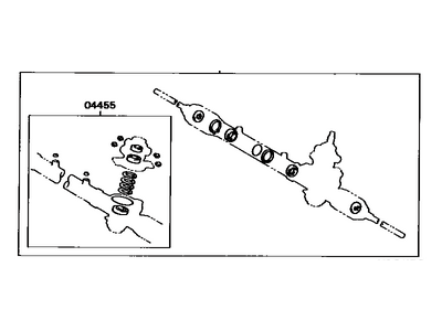 Toyota 04445-20180 Gasket Kit, Power Steering Gear