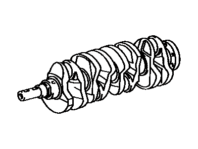 Toyota 13411-02900 CRANKSHAFT