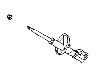 Toyota 48530-29295 Shock Absorber Assembly Rear Right