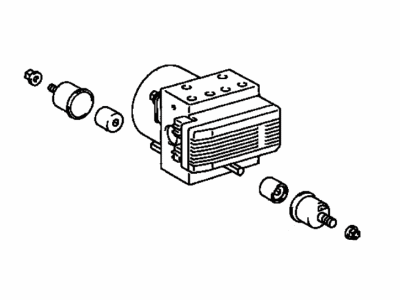 1996 Toyota Celica ABS Control Module - 44510-20260