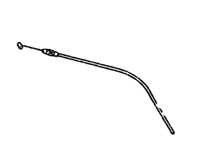 1995 Toyota Celica Fuel Door Release Cable - 77035-20470