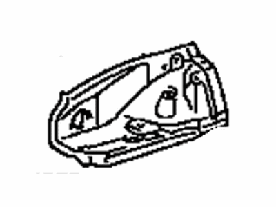 Toyota 53711-20901 Apron, Front Fender, Front RH