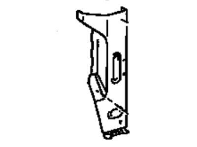 Toyota 61768-0W010 Reinforce, Belt Anchor To Quarter, Inner RH