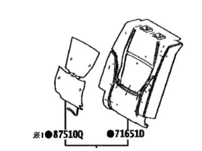 Toyota 71507-0C090