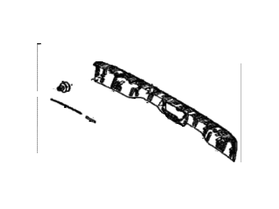 thumbnail image 2 of MTB Rear Roof Spoiler For 2001-2007 Toyota Sequoia - Color Matched Painted ABS 202 Black 2 of 4