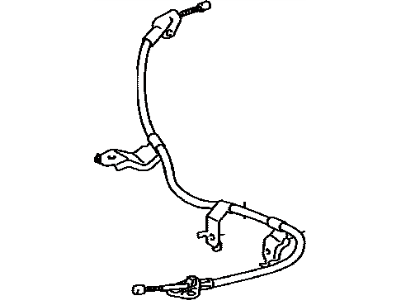 2013 Scion iQ Parking Brake Cable - 46420-74030