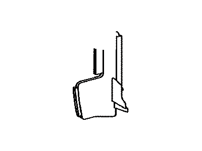 Toyota 53288-74020 Extension, Radiator