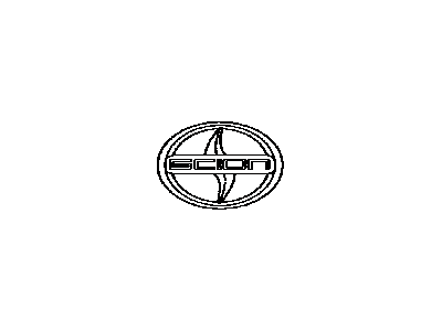 2013 Scion iQ Emblem - 75403-74020