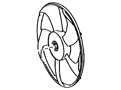 2015 Scion iQ Fan Blade - 16361-40080