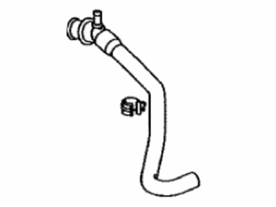 Toyota G922F-74010 Hose, Hv Water Pump