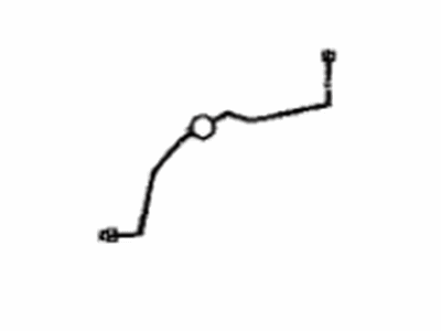 Toyota 47323-74030 Tube, Rear Brake, NO.3