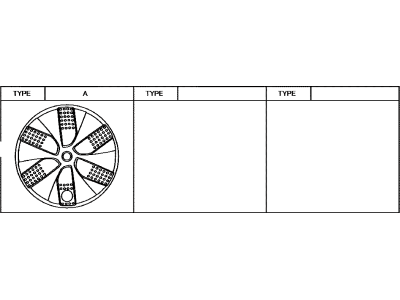 Toyota 42602-52620 Wheel Cap Sub-Assembly