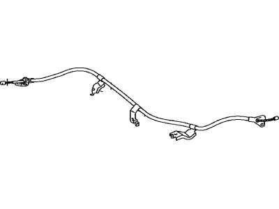 Toyota 46430-74030 Cable Assembly, Parking