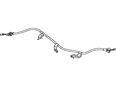 Scion iQ Parking Brake Cable - 46430-74030