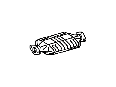 1995 Toyota T100 Catalytic Converter - 18450-75040