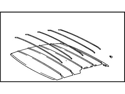 Toyota 63310-34020-B0 Headlining Assy, Roof