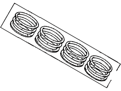 2003 Toyota Tacoma Piston Ring Set - 13011-75041