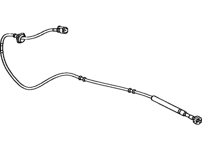 Toyota 83710-34100 Speedometer Drive Cable Assembly, No.1