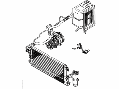 88300-34020 Toyota Cooler & Accessory Assembly Illustration 1 of 1