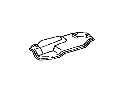 Toyota 58153-34020 INSULATOR, Front Floor Heat