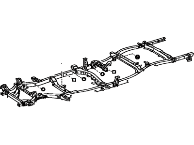 Toyota 51001-34081 Frame Sub-Assembly