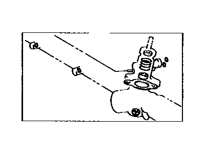 Toyota 04455-10030 Gasket Kit, Power Steering Control Valve Overhole