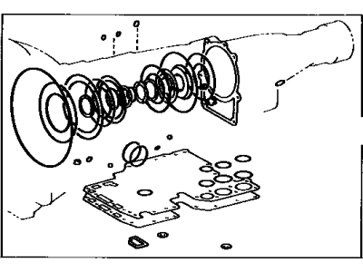 1988 Toyota Cressida Automatic Transmission Overhaul Kit - 04351-30093