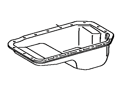 Toyota 12101-75060 Pan Sub-Assembly, Oil