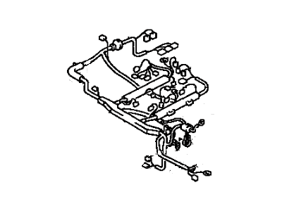 Toyota 82121-34121 Wire, Engine