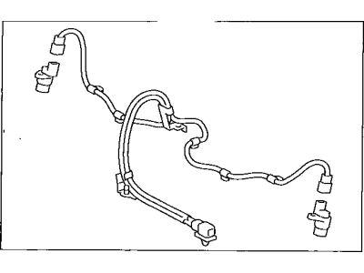 Toyota 04895-34010 Speed Sensor Kit, Abs