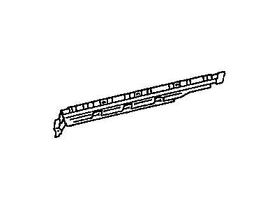 Toyota 67122-34010 Reinforcement, Front Door Outside Panel, LH