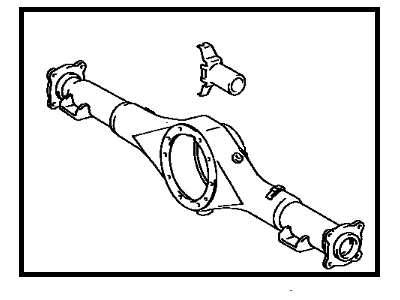 Toyota 42110-34101 Housing Assy, Rear Axle