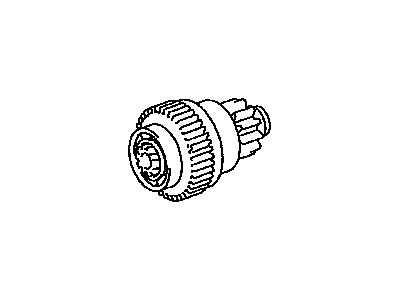 Toyota 28011-75120 Clutch Sub-Assy, Starter