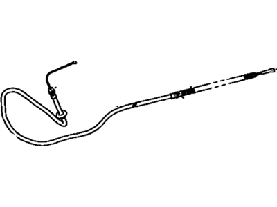 1996 Toyota T100 Parking Brake Cable - 46410-34050