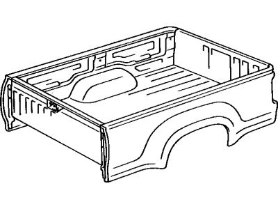 Toyota 66000-34050 Body Assembly, Rear