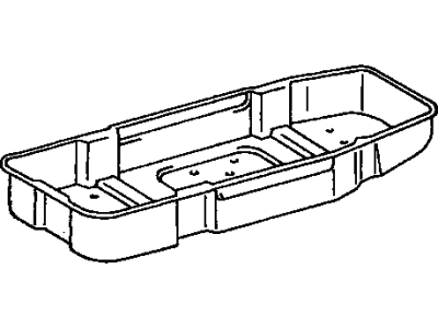 Toyota 77161-34010 Protector, Fuel Tank, Lower