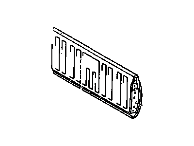 Toyota 65700-34010 Gate Assy, Rear Body Tail