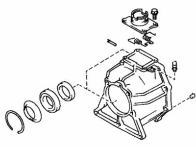 Toyota 35015-35010 Adapter, Transfer, Rear