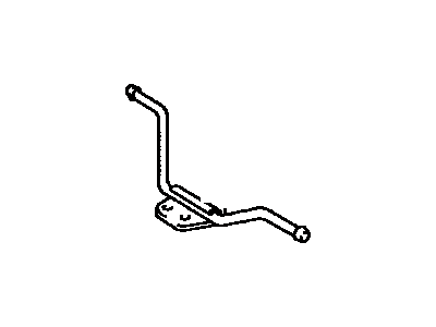 Toyota 17581-75040 Bracket, Exhaust Pipe INSULATOR Support