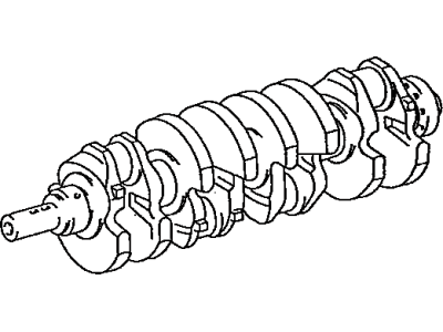 Toyota 13411-75020 CRANKSHAFT