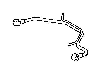 Toyota 23802-65040 Pipe Sub-Assembly, Fuel