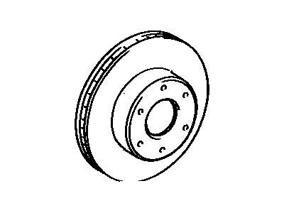 Toyota T100 Brake Disc - 43512-34040